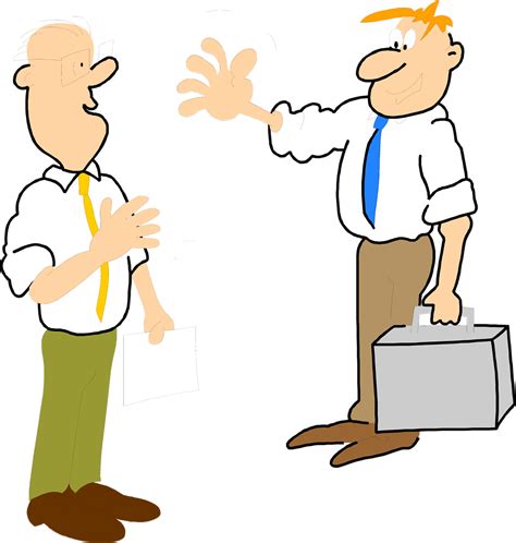 Two People Talking Cartoon - ClipArt Best