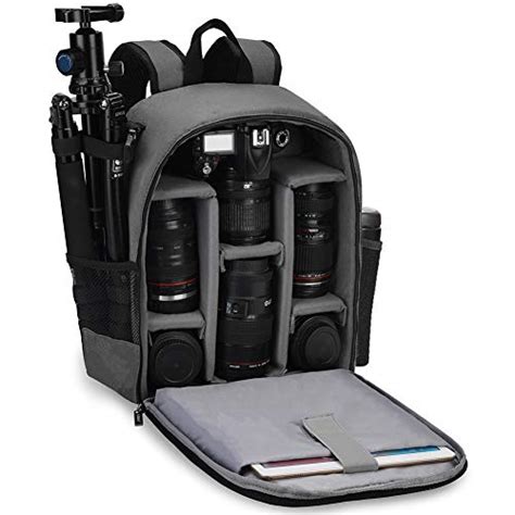 CADeN Camera Backpack Bag with Laptop Compartment 15.6" for DSLR/SLR ...