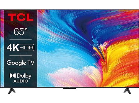 TV LED 65" - TCL 65P639K, UHD 4K, Metálico oscuro | MediaMarkt