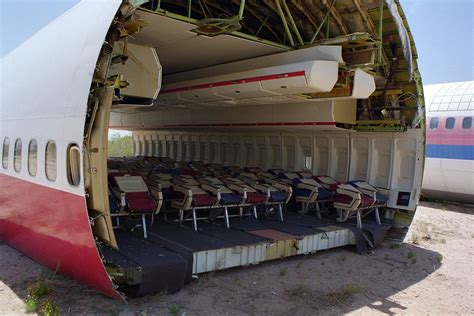 Ex-TWA 747 Fuselage Section | Section from an unidentified L… | Flickr