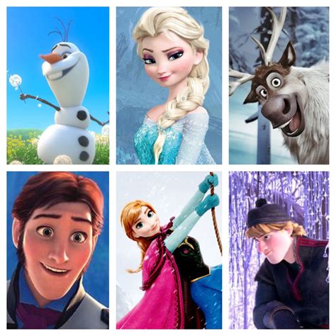 Characters In Frozen