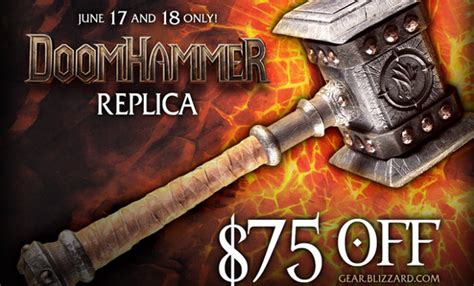 Doomhammer replica about to go away forever | Engadget