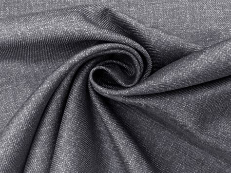 Italian Pure Silk Suiting in Grey | B&J Fabrics