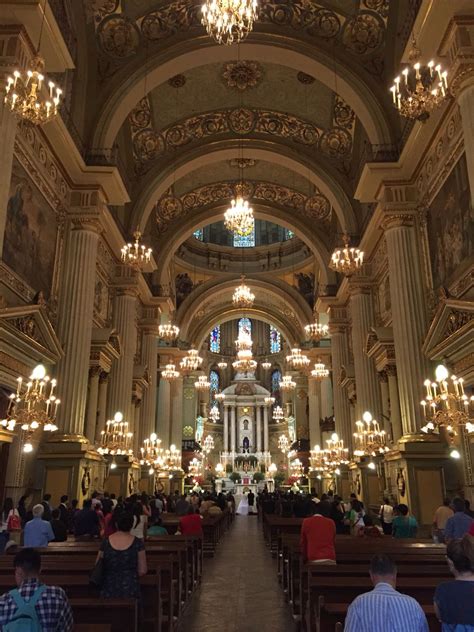 Interior of the Cathedral of Leon, Guanajuato, Mexico. Sacred Art, Barcelona Cathedral, Mexico ...