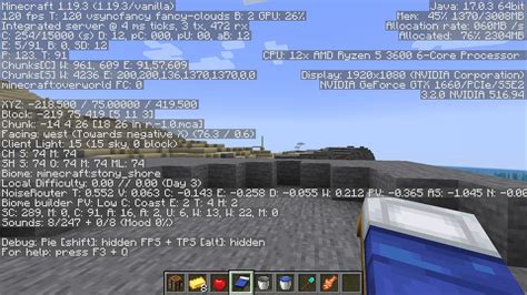 How to turn on coordinates in Minecraft Java and Bedrock Edition