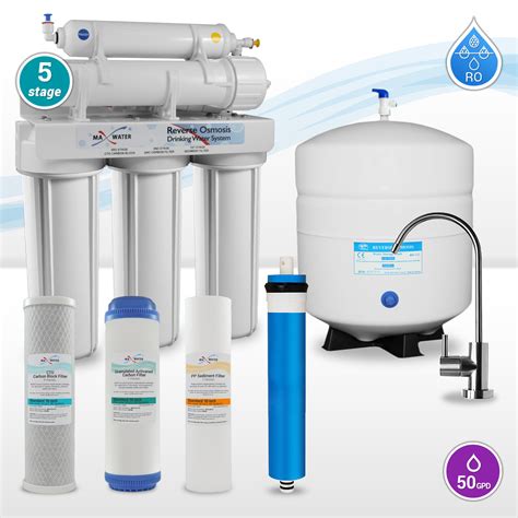 5 Stage Home Reverse Osmosis Systems - 101009 | Max Water Flow