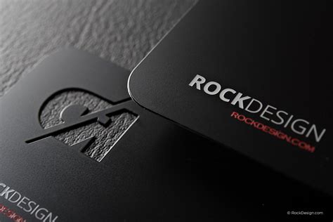 Modern Metal Business Card Design