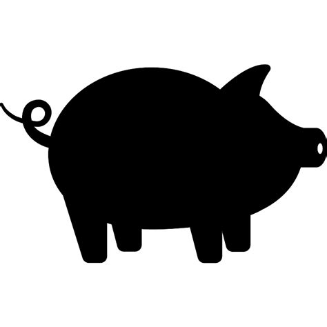 Pig Silhouette Svg