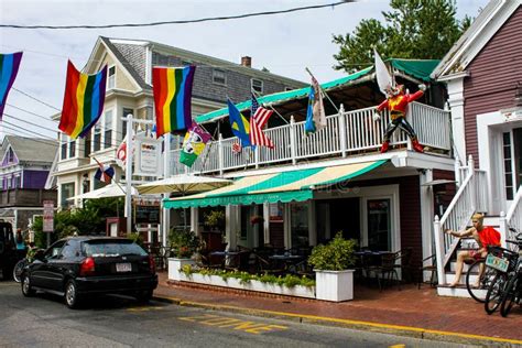 The Seafood Grille, Commercial Street, Provincetown, MA. Editorial Photo - Image: 43937291