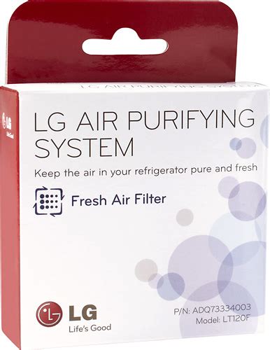 LG Fresh Air Filter for Select LG Refrigerators White LT120F - Best Buy