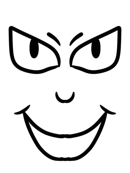 Evil Smile Cartoon