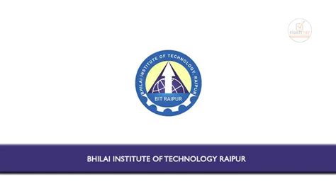 Bhilai Institute of Technology Raipur Applications are invited from ...