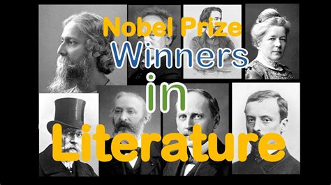 Nobel Prize Winners in Literature- Part-3 - YouTube