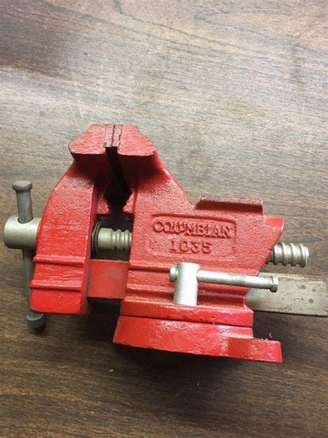 Columbian 6-1/2" swivel pipe bench Vise D6 D56 Jaws USA Vice | #1891524914