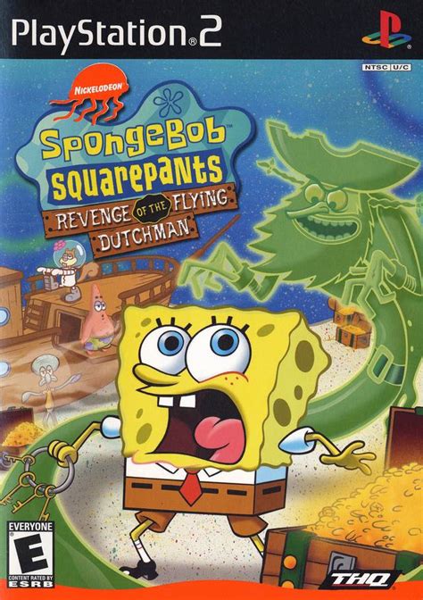 SpongeBob SquarePants Revenge of the Flying Dutchman Sony Playstation 2 Game