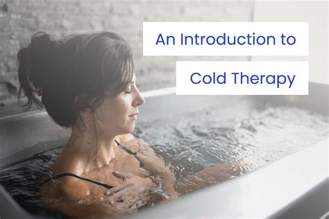 Cold Water Therapy — Optimyze