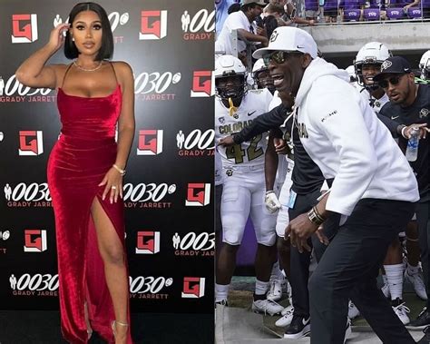 Deion Sanders' daughter Deiondra Sanders attends charity match in stunning pink dress: In Photos