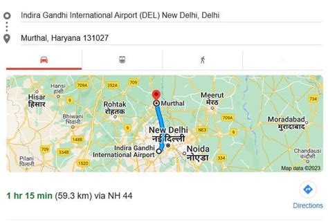 Delhi to Murthal distance & travel guide - Murthal