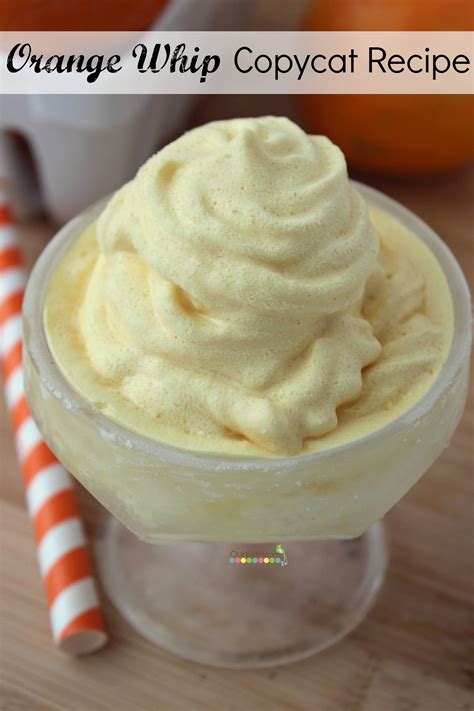 4 Ingredient Orange Whip Recipe