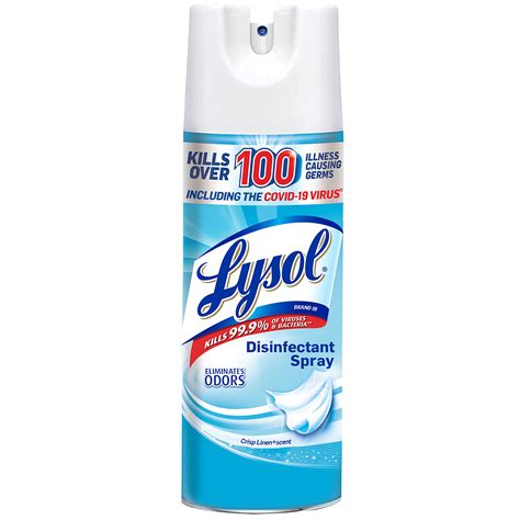 Lysol Disinfectant Spray, Sanitizing and Antibacterial Spray, For Disinfecting and Deodorizing ...