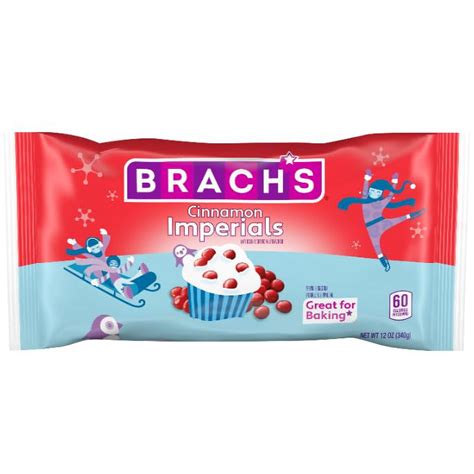 Brach,S Cinnamon Imperials Candy, Fat Free Candy, 12-Ounce Bag ...