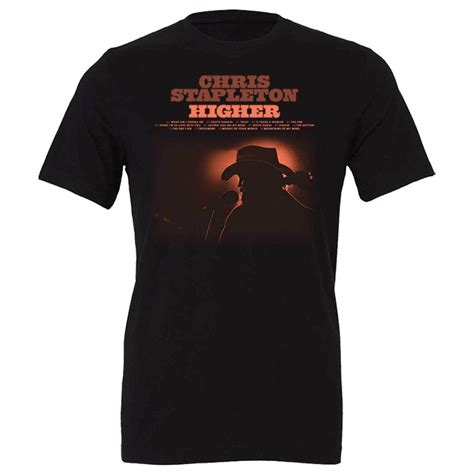 Chris Stapleton Higher Black Tee