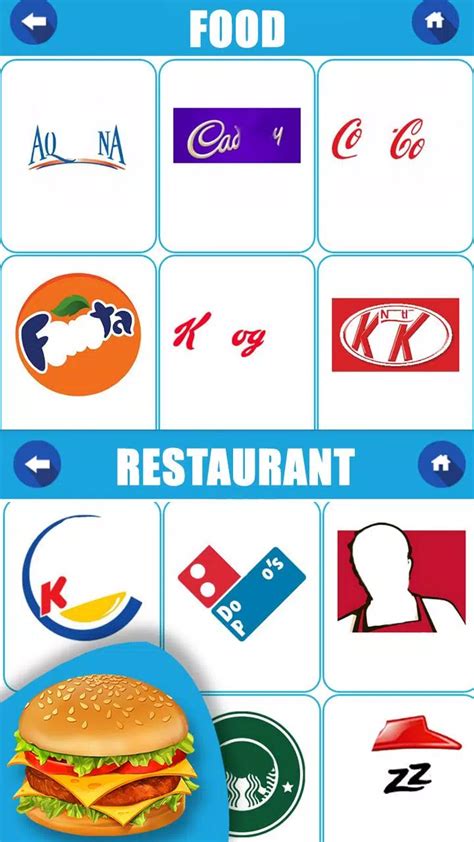 Restaurant Logo Quiz Answers