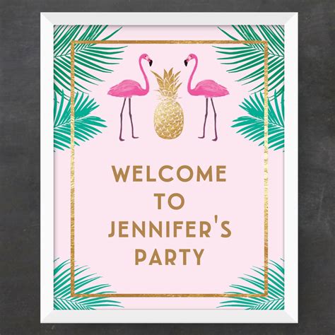 CUSTOM PARTY SIGN | Black Twine