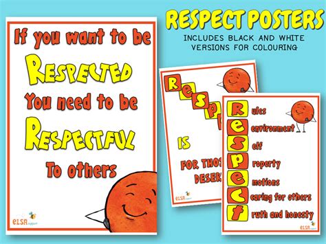 Respect Posters Ideas