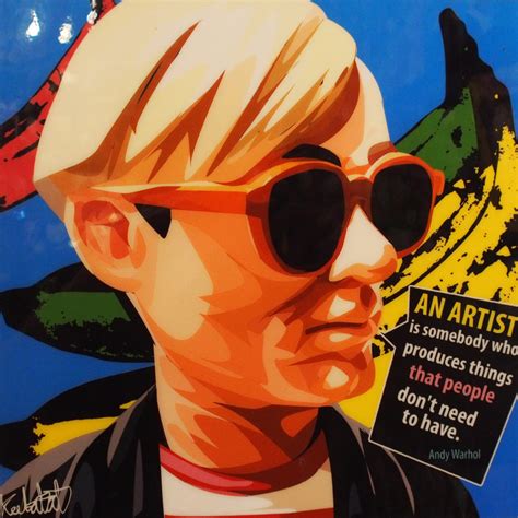 Andy Warhol Pop Art Poster by Keetatat Sitthiket - Infamous Inspiration