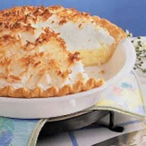 Coconut Cream Meringue Pie Recipe | Taste of Home