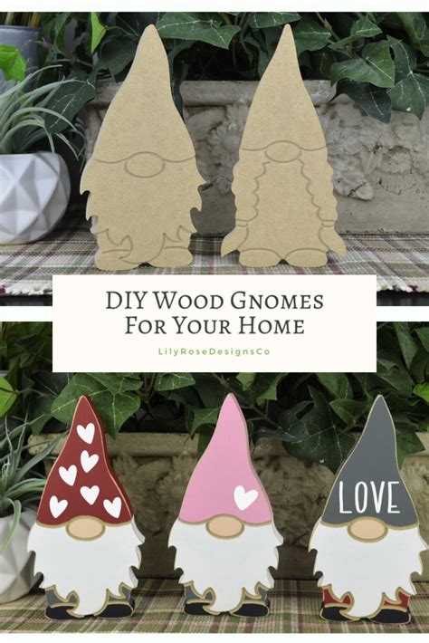 Diy Wooden Gnomes - WOODWORKING PLANE