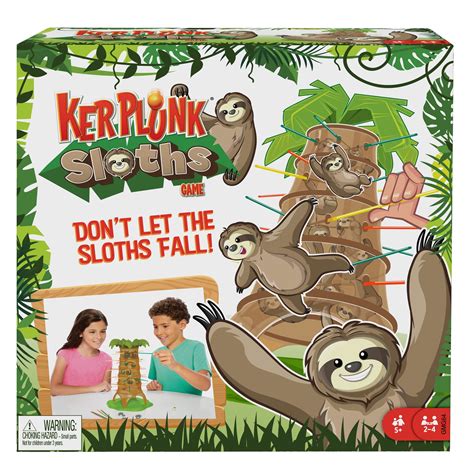 Kerplunk Sloths Kids Game, Gift for 5 Year Olds and Up - Walmart.com - Walmart.com