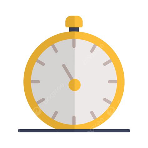 Timer Flat Icon Vector, Speed, Time, Clock PNG and Vector with ...