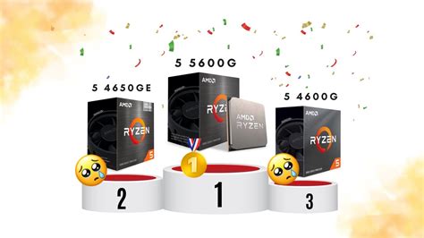 RYZEN 5 5600G VS RYZEN 5 4600G VS RYZEN 5 4650G | QUAL ESCOLHER - YouTube