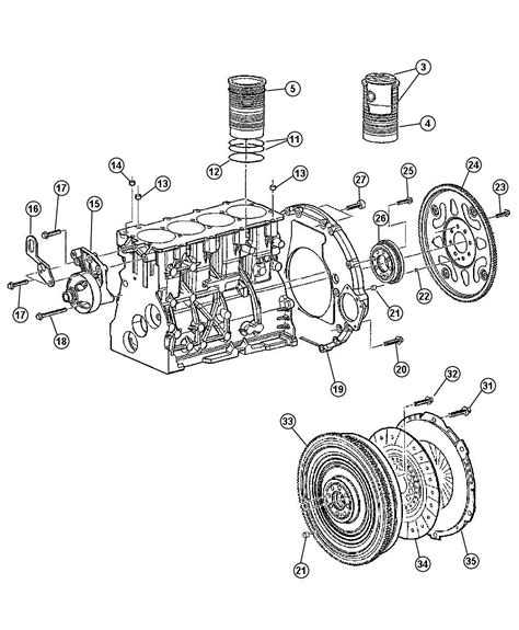 Jeep Liberty Engine. Long block. Remanufactured - R3014014AC | Jeep Parts Overstock, Lakeland FL