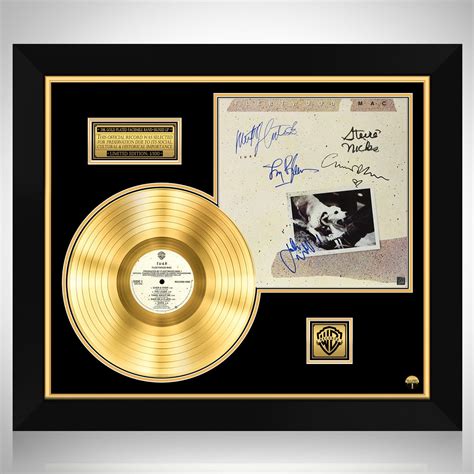 Fleetwood Mac - Tusk Gold LP Limited Signature Edition Custom Frame ...