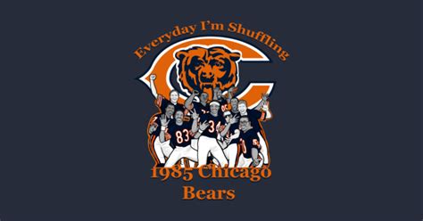 Chicago Bears Super Bowl Shuffle - Nostalgia - T-Shirt | TeePublic