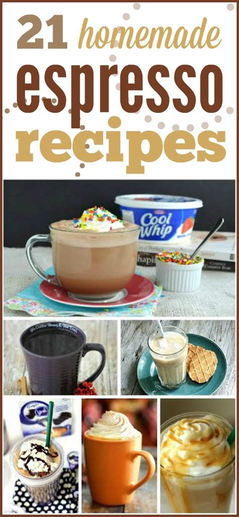 21 Homemade Espresso Recipes (hot and iced) - Frugal Living NW