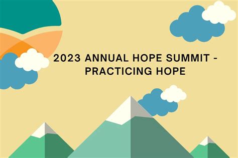 2023 HOPE Summit Announcements | Tufts Hope