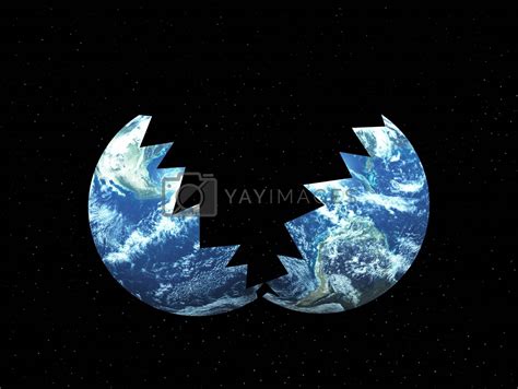 The Broken Earth by harveysart Vectors & Illustrations Free download - Yayimages