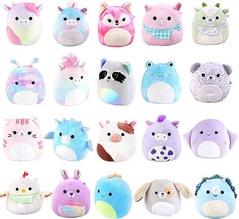 Buy Squishmallow 5 Plush Mystery Box, 5-Pack - Assorted Set of Various Styles - Official ...