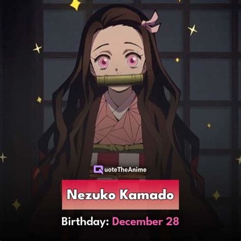 nezuko kamado birthday | Anime, Slayer, Demon