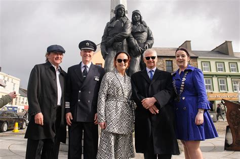 New Alcock & Brown Statue Unveiled, March 6th 2020 | Connemara Chamber ...