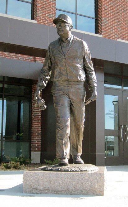 Bo Schembechler: Second Wife| Statue| Obituary| Bobblehead - sportsjone