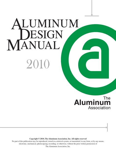 Aluminum Design Manual 2015 Pdf