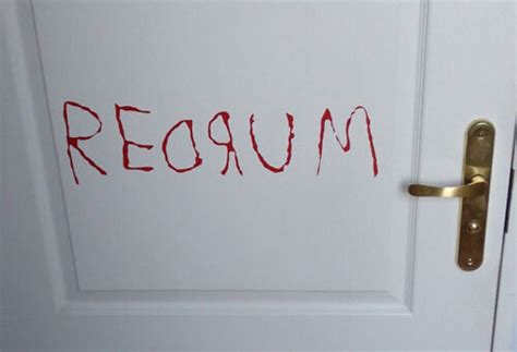 The Shining Door sticker REDRUM MURDER Decal Vinyl Jack Nicholson Stephen King | eBay