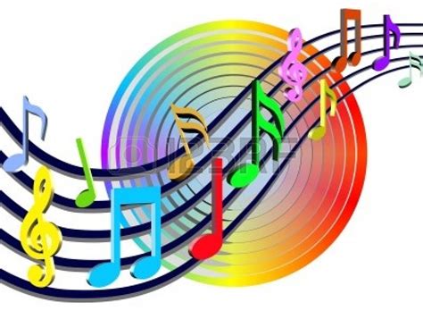 Colourful Music Notes - ClipArt Best