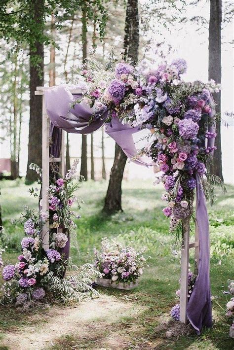 10 Unique Purple Color Macthing Wedding Ideas Inspired from Monet’s paintings ...