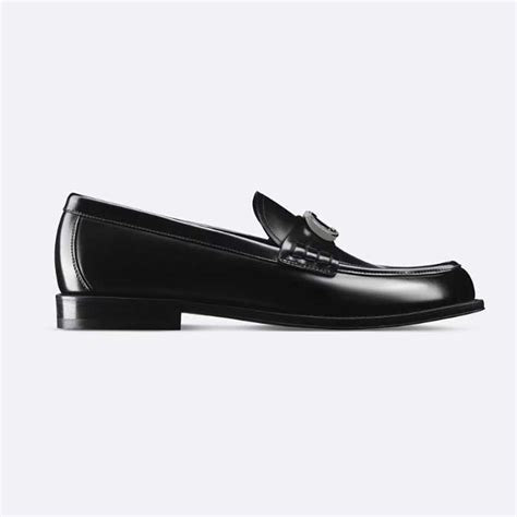 Dior Men Granville Loafer Black Polished Calfskin